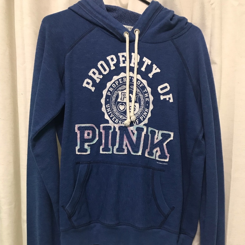 Blue Victoria Secret Hoodie